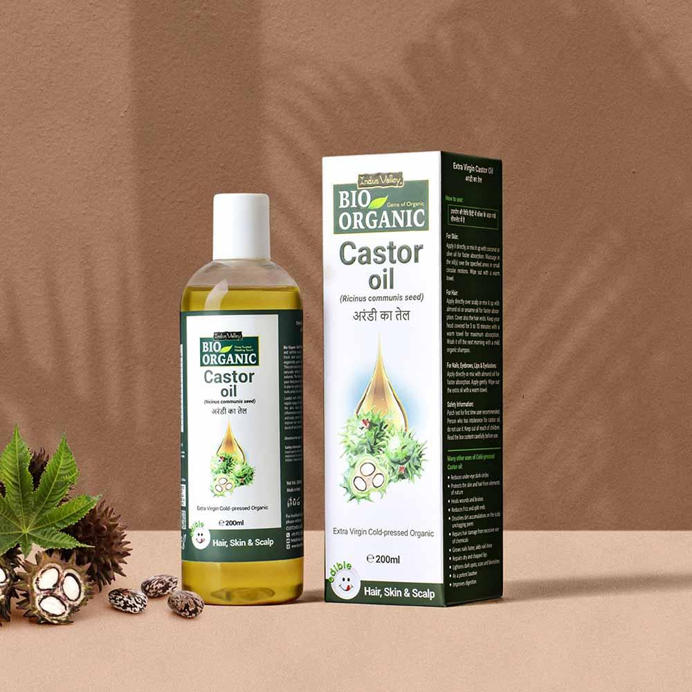 Pure & Organic Castor Oil - 200ml