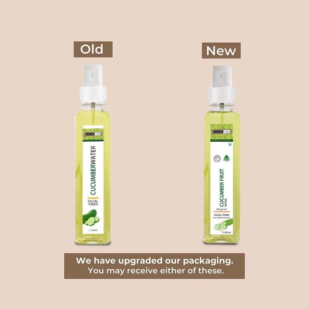 Cucumber Water Toner For Hydrating Skin - 250ml - Image 2