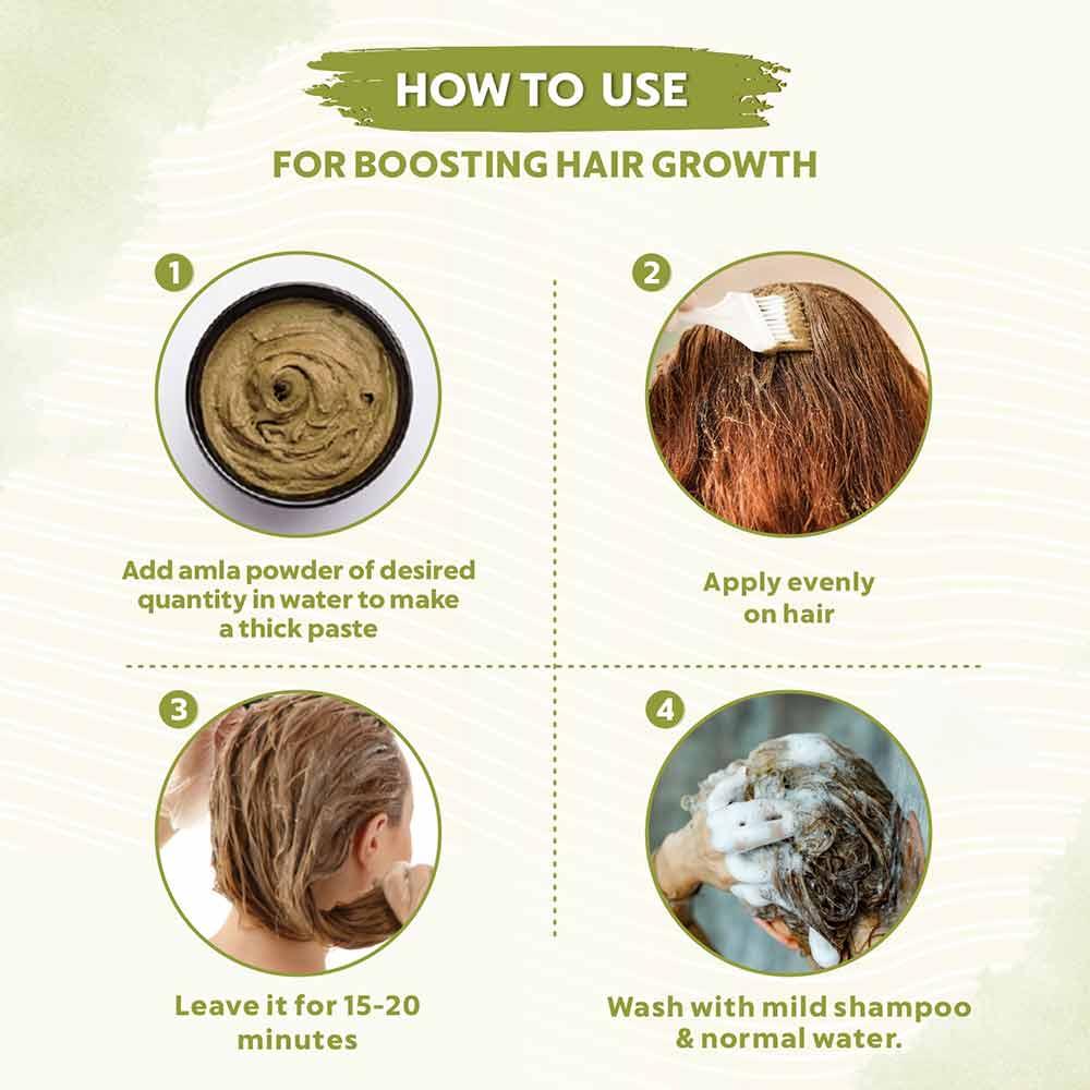 Bio Organic Amla Fruit Powder for Hair Growth and Skin - Image 5