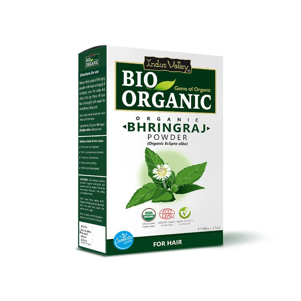 Bio Organic Bhringraj Powder - 100gm - Image 7