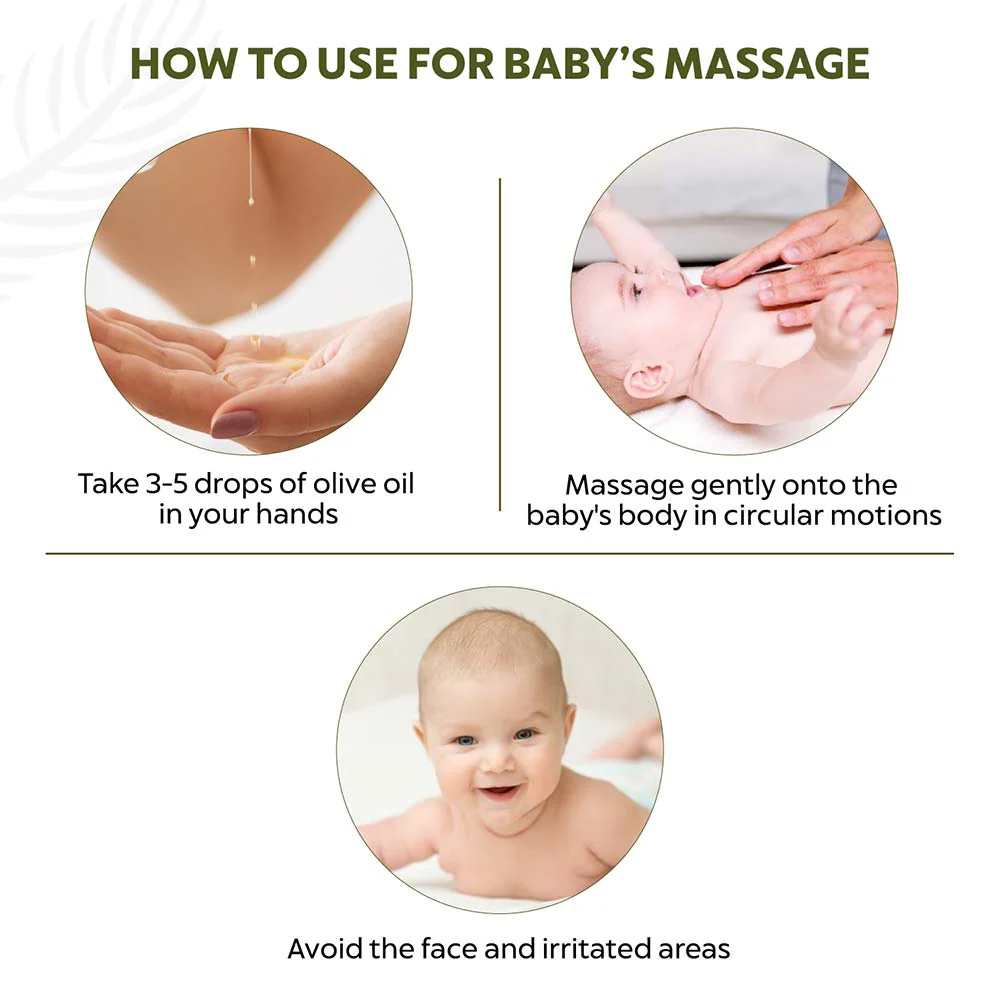 Bio Organic Extra Virgin Olive Massage Oil - Image 6