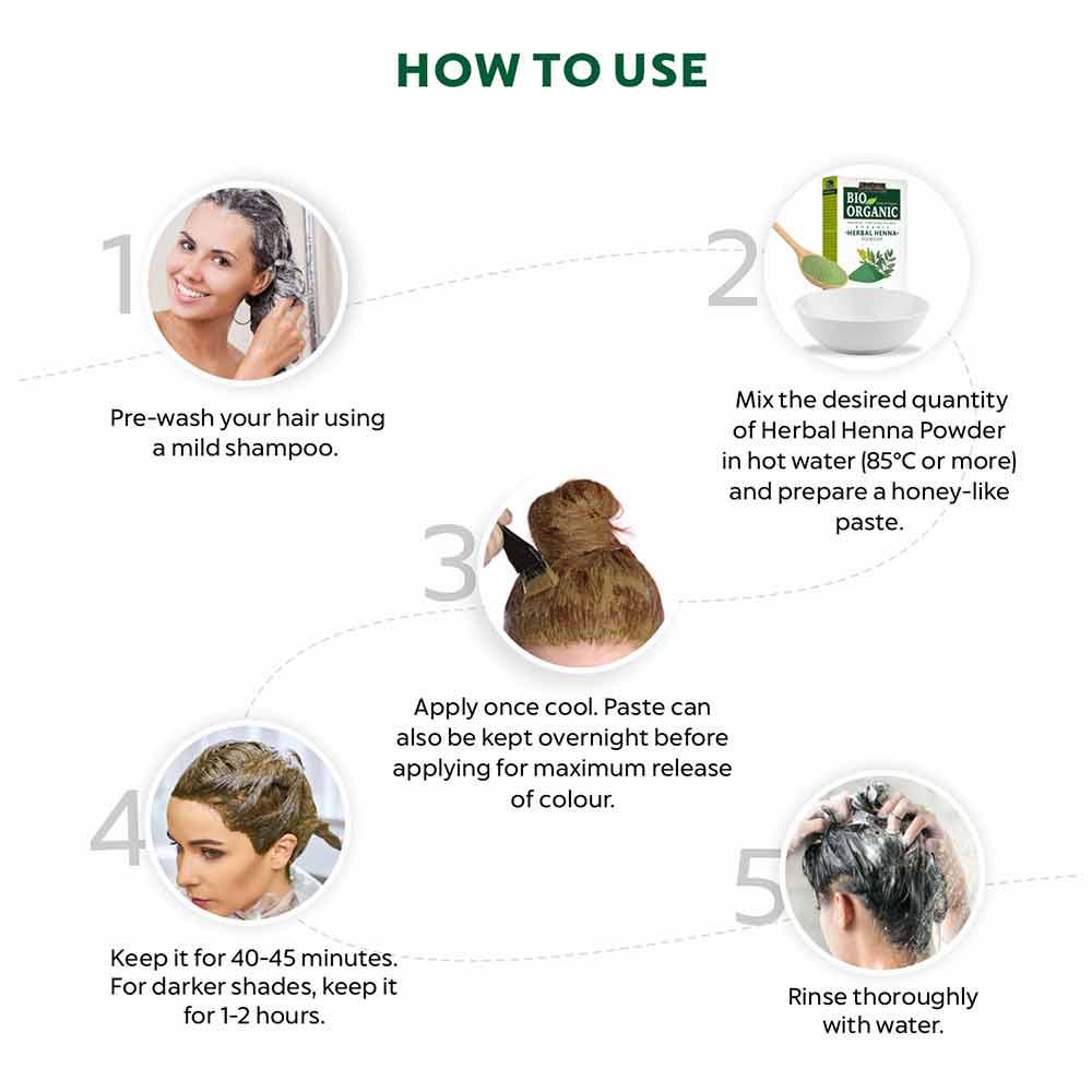 Bio Organic Natural Herbal Henna Powder - Image 3