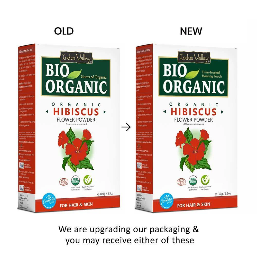 Bio Organic Hibiscus Flower Powder - 100gm - Image 2