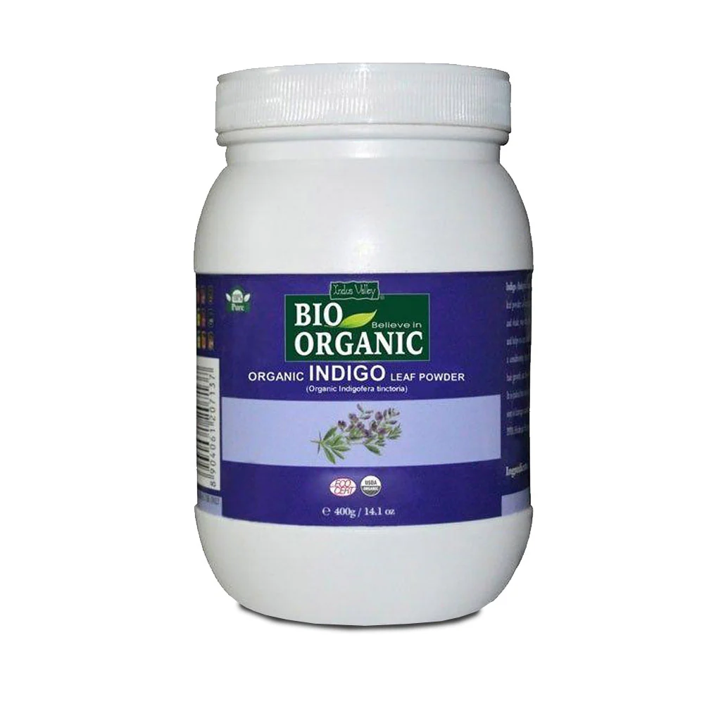 Bio-Organic Indigo Powder for Hair Colour - 400g