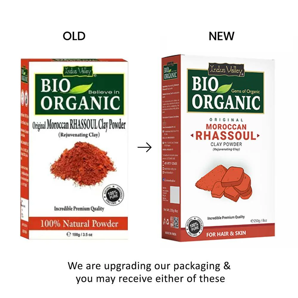 Bio Organic Moroccan Rhassoul Clay Powder - 250gm - Image 8