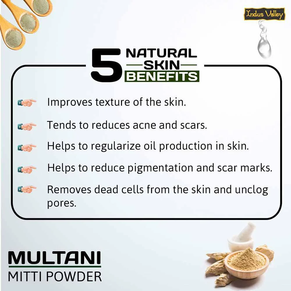 Bio-Organic Mulethi & Multani Mitti Powder Combo Pack (300g) - Image 4