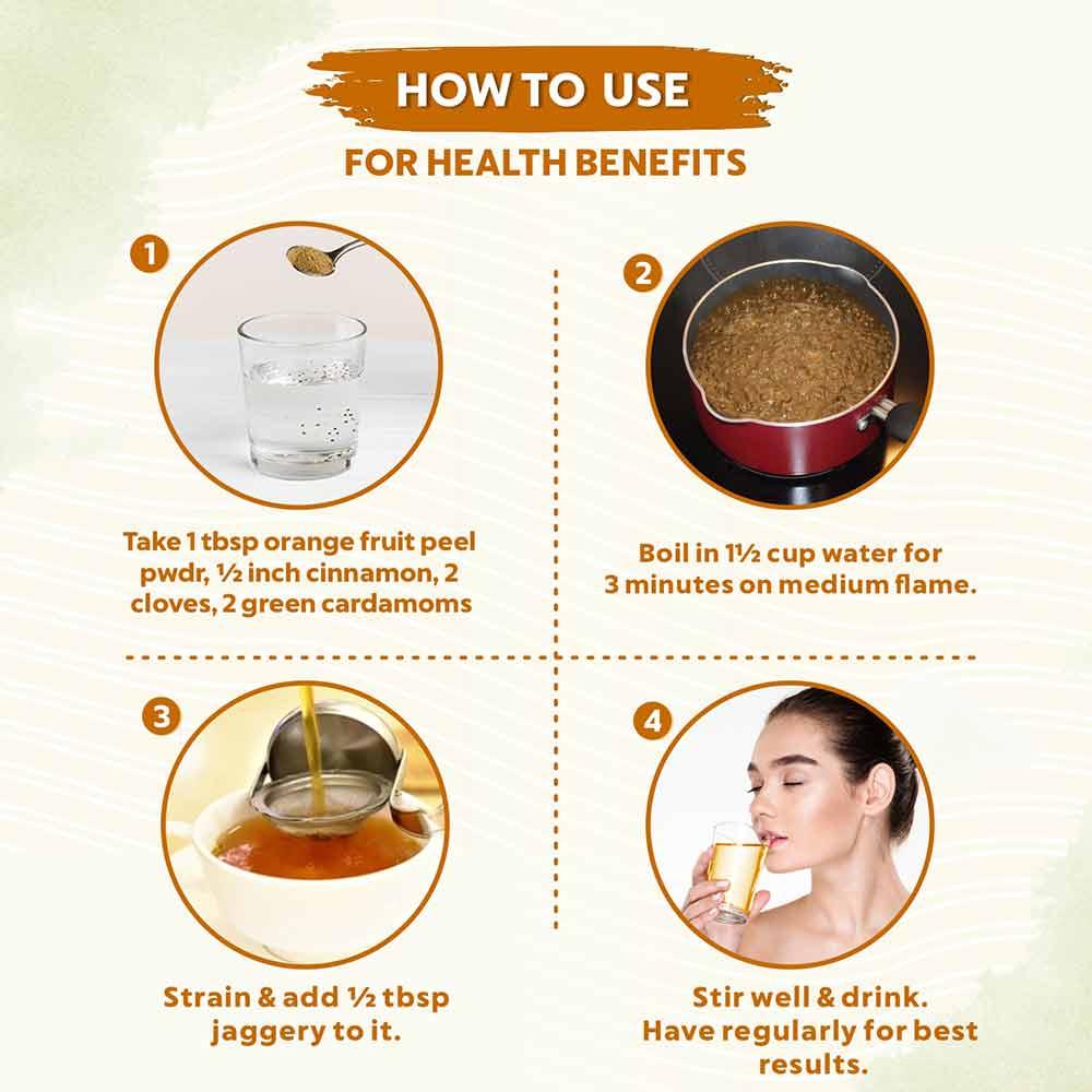 Bio Organic Orange Fruit Peel Powder - Image 6
