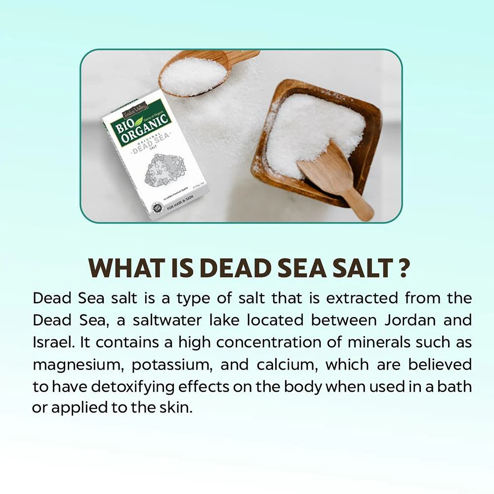 Bio Organic Original Dead Sea Salt - 250gm - Image 2