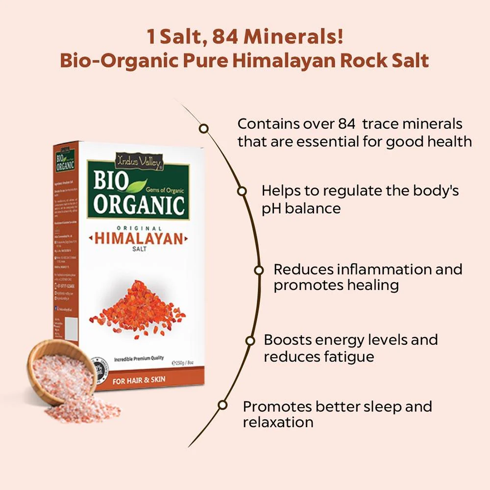 Bio Organic Original Himalayan Salt - 250gm - Image 3