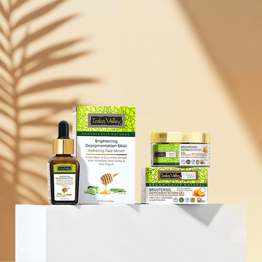Brightening Depigmentation Gel for Reducing Pigmentation & Dark Spots With Cow Yogurt & Mashobra Honey - Image 14
