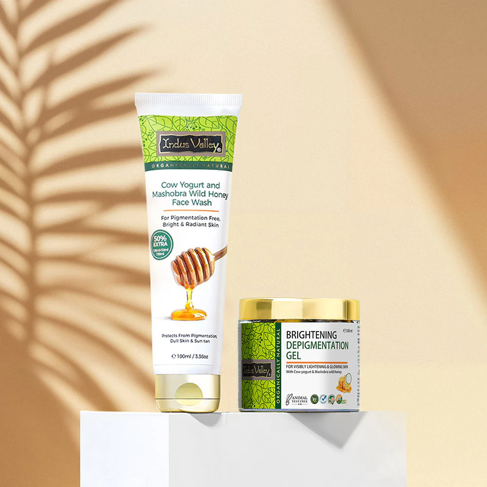 Brightening Depigmentation Gel for Reducing Pigmentation & Dark Spots With Cow Yogurt & Mashobra Honey - Image 15