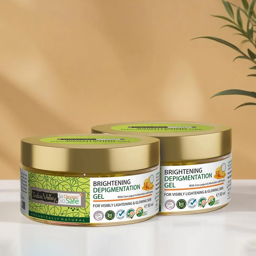 Brightening Depigmentation Gel for Reducing Pigmentation & Dark Spots With Cow Yogurt & Mashobra Honey - Image 20