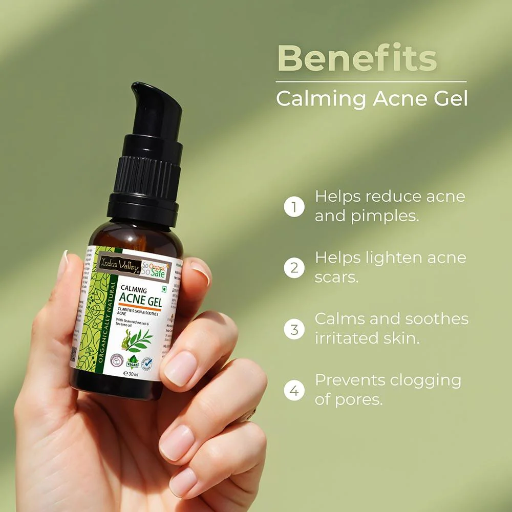 Clear Skin Acne Gel with Seaweed & Tea Tree - Image 4