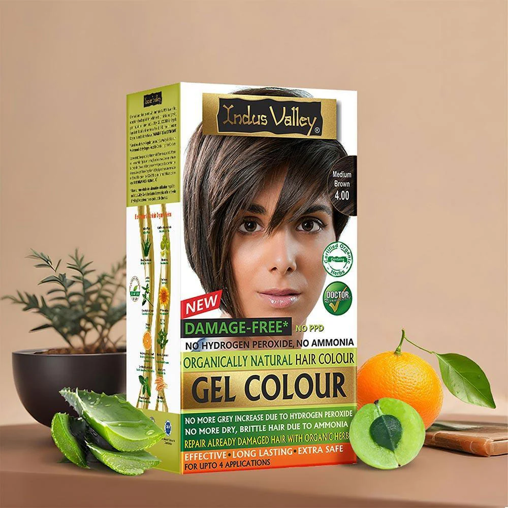 Natural Hair Colour | Trial Pack - Single Use | Damage Free Gel Hair Color For Women & Men | No Harsh Chemicals, Long Lasting, Safe & Gentle I Available in 4 Shades - Image 16