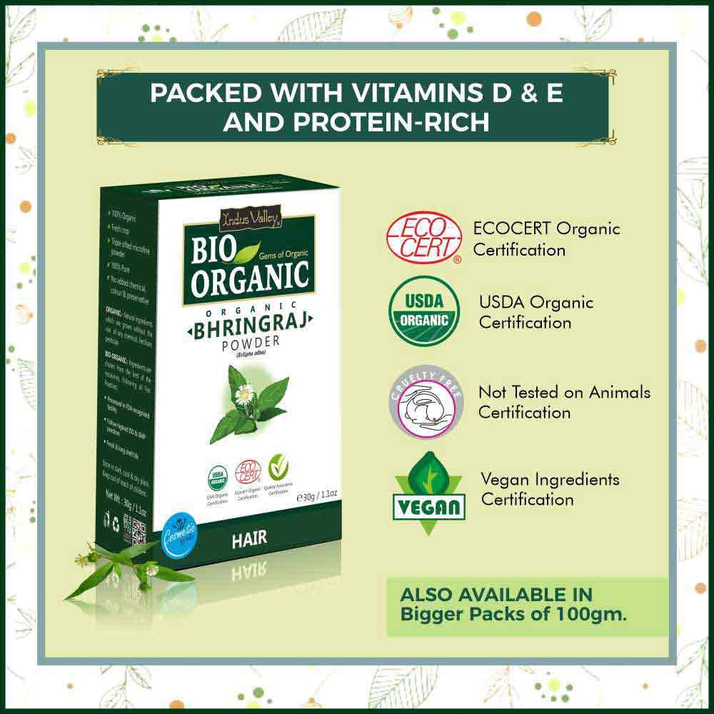 Bio Organic Hair Revitalising Pack DIY Combo Beauty Kit - 120gm - Image 7