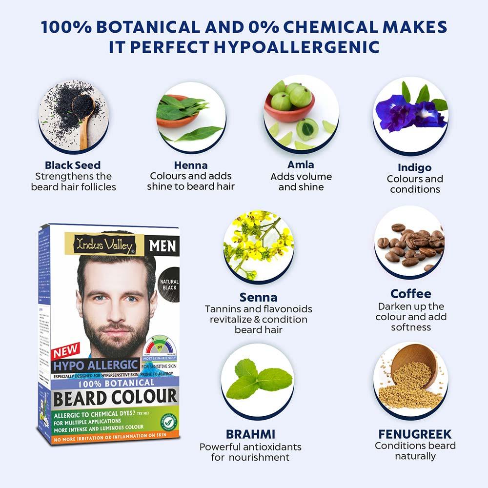 Hypo Allergic Beard Colour With Beard Oil - Image 3