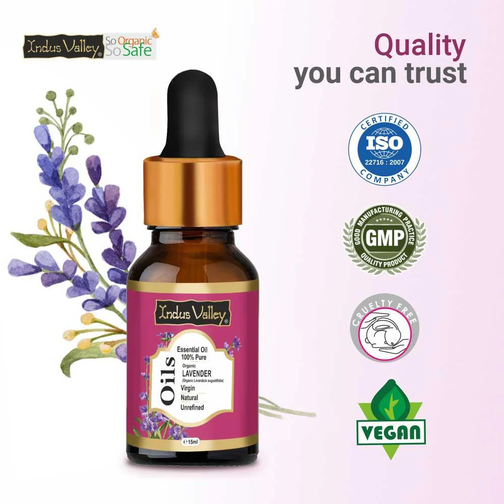 Pure & Organic Lavender Essential Oil - 15ml - Image 7
