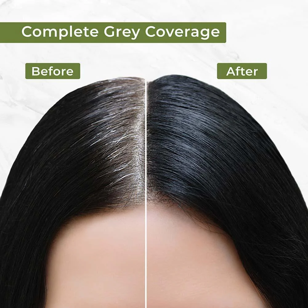 Natural Hair Colour | Trial Pack - Single Use | Damage Free Gel Hair Color For Women & Men | No Harsh Chemicals, Long Lasting, Safe & Gentle I Available in 4 Shades - Image 5