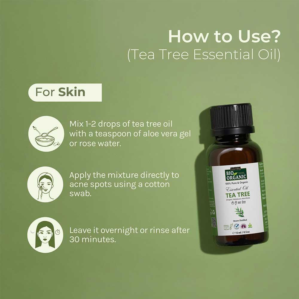 Pure & Organic Tea Tree Essential Oil - 15ml - Image 12