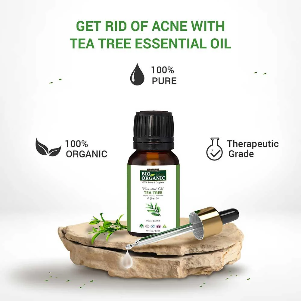 Pure & Organic Tea Tree Essential Oil - 15ml - Image 3